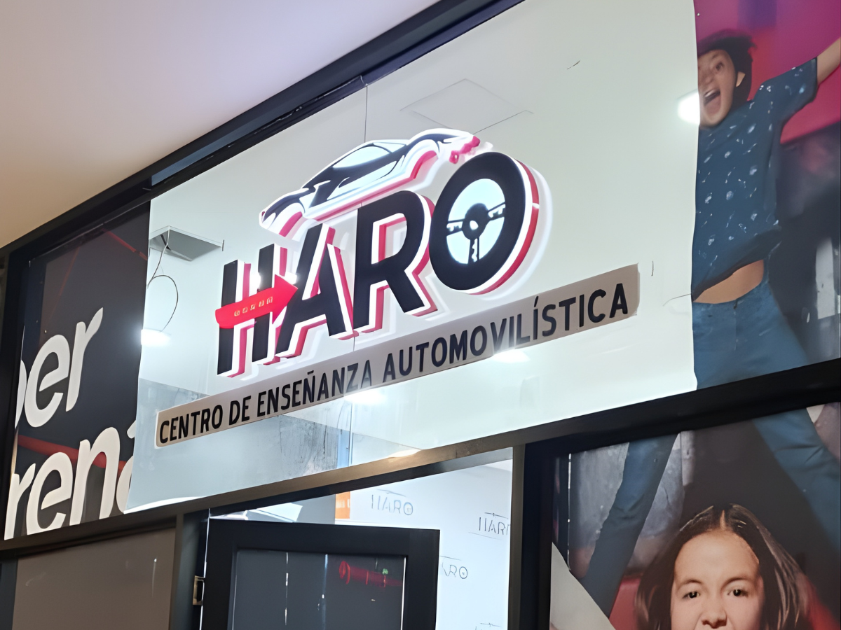 Letras en acrilico con led